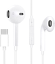 Słuchawki Fiesta In-Ear Earphones USB-C White (FISEMW10) - obraz 3