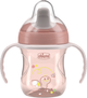 Поїльник-непроливайка Chicco Training Cup 200 мл Рожевий (06921.15) (8058664180622) - зображення 1