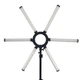 LED лампа Зірка STAR LIGHT AL120X 60W для зйомки та макіяжу з регулюванням температури, штативом і тримачем - зображення 1