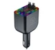 FM трансмітер WUW C237 25Вт автомобільний Bluetooth LED дисплей - зображення 1