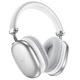 Наушники накладные Hoco W35 Max Joy с микрофоном BT5.3 AUX TF 90h Silver White - изображение 5