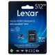 Карта памяти LEXAR MICRO SDXC 512GB UHS-I W/ADAPTER (LSDMI512BB633A) - изображение 3