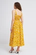 Плаття максі з розрізом Wear me XS Жовтий (14_25_11774) - зображення 3