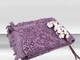 Простынь махровая Parisa Velour Premium - JV-144 фиолетовый 200*220 (500 гр/м2) - изображение 2