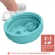 Поїльник-непроливайка Chicco Training Cup 200 мл Блакитний (06921.25) (8058664180639) - зображення 5