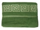 Простирадло махрове Parisa - J-038 Caesar зелений 200*220 (400 гр/м2) - зображення 1