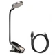 Портативная лампа ночник на прищепке Baseus Mini Clip Lamp. LED лампа со встроенным аккумулятором 350 mAh Gray (DGRAD-0G) - изображение 10