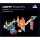 Конструктор магнитный Magnetic DIY Лабиринт СН1172 75 элементов с шариками - изображение 2