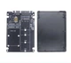 Перехідник адаптер в корпусі SATA III -> M.2 SSD NGFF KEY-B + mSATA - зображення 1