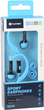Słuchawki Platinet Sport Earphones Blue (PM1072BL) - obraz 4