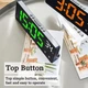 Часы Deepfox DS-6631 LED цифровые электронные настольные Будильник Дата Температура (17.3 х 6.7см) фиолетовый - изображение 14