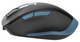Миша Omega Wireless Rechergeable USB-C Black-Blue (OMC526RWBL) - зображення 1