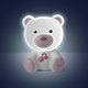 Muzyczna lampka nocna Chicco Miś Dreamlight Różowa (8058664111381) - obraz 3
