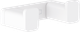 Двойной крючок hansgrohe AddStoris 41755700 белый матовый - изображение 1