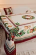 Скатертина Новорічна гобеленова 140х180 см. Premium JOUETS - зображення 2