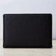 Чехол для MacBook Air 13" 2018-2025 из кожи "фрост" INCARNE Gamma Plus Черный - изображение 2