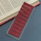 Полупрозрачные пластиковые стикеры для книг, 200 штук, однотонные стикеры-закладки, стикеры для книг и блокнотов, липкие закладки. з-204 - изображение 1
