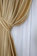 Комплект готовых штор VR-Textil Бархат № 1038ш Золотистый 150х295 см 2 шт (30-851) - изображение 5