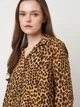 Блузка женская Zara 4043/535 XS Коричневая (04043053051014) - изображение 4