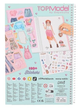 Zestaw kreatywny Depesche Dress Me Up Big Top Model z naklejkami 13486A (4010070699673) - obraz 4