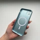Чохол на iPhone 11 Перламутровий блакитний - изображение 4