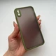 Чохол на iPhone X Матовий хакі - изображение 4