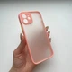 Чохол на iPhone 12 Матовий рожевий - изображение 3