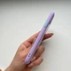 Чохол на iPhone XS MAX Матовий лавандовий - зображення 2