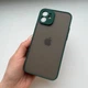 Чохол на iPhone 12 Матовий зелений - зображення 1