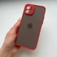 Чохол на iPhone 12 Матовий червоний - изображение 1