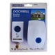Бездротовий дверний дзвінок KAMSANG DOORBELL WL-644 32 мелодії Приймач у розетку 220V White-Blue - зображення 1