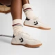 Жіночі кросівки Converse Run Star Trainer Egret/Black/Honey 45 Чорний A08262C - изображение 6