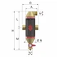 Сепаратор повітря і бруду Flamcovent Clean Smart 3/4", 10 бар, 120 гр.С (30041) - зображення 5