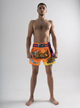 Тренувальні MMA шорти для тайського боксу, єдиноборств Sanda, UFC для спорту another boxer (помаранчевий, р. M(12-16 років)) - зображення 6