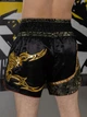 Тренувальні MMA шорти для тайського боксу, єдиноборств Sanda, UFC для спорту another boxer чорний/золотий, р. XS (5-7 років)) - изображение 8