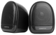 System akustyczny Omega Speaker 6W RMS USB 3.5 mm Audio Black Elipse (5907595461498) - obraz 1