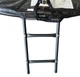 Батут з сіткою та драбинкою 252 см Atleto Black (42400582) - изображение 8