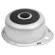 Кухонна мийка WEZER 4843(08) Decor 480x430x180 мм + сифон - зображення 7