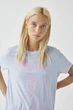 Футболка Pull & Bear блідо-синій EKKZP611 L - изображение 2