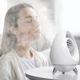 Портативний настільний акумуляторний вентилятор кондиціонер 3в1 Air Cooler 3367 із зволожувачем повітря та підсвіткою - зображення 2