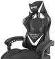 Крісло ігрове Fury Gaming Chair Avenger L 60 мм Black-White (NFF-1711) (955555908018144) - Уцінка - зображення 8