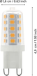 Світлодіодна лампа Eglo 3 Вт 230V G9 Warm White (9008606228805) - зображення 3