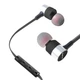 Дротові навушники-вкладиші Awei ES-20TY Hi-Fi Stereo Із мікрофоном Black - зображення 2