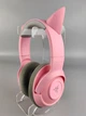 Геймерські бездротові навушники Razer Kraken BT Kitty Edition / Bluetooth 5.0 / До 50 годин роботи / Підсвічування / Pink (RZ04-03520100-R3M1) - Б/В - зображення 11