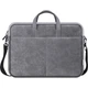 Сумка DEFENDER 26088 Solid 15.6" шкіра сірий - изображение 4