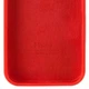 Чохол Silicone Premium case з захистом камери для iPhone 16e та iPhone 17e Full Camera Protective red 6300 - изображение 4