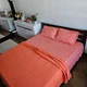 Комплект постельного белья Lavilla "Oranj" с вафельным покрывалом 220*240 - изображение 2