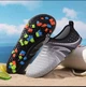 Обувь для пляжа и кораллов аквашузы Diving shoes серые с черным плоская подошва 42-43 ( 26,5 см ) 215 - изображение 2