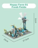 Конструктор Makerzoid Happy Farm Fresh Fields 580 деталей (MKZ-HF-01) - изображение 3