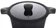 Каструля RINGEL Zitrone Black 20x9.5 см (2,5л) з кришкою (RG-2108-20 BL**) (RG-2108-20 BL**) - зображення 3